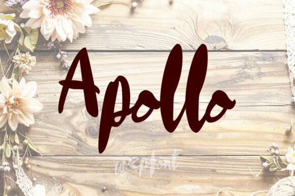 Apollo Font: A Handcrafted Script for Authentic Design