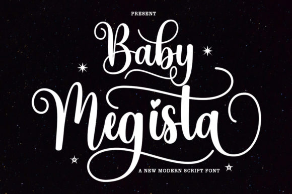 Baby Megista: A Dazzling Script for Modern Branding
