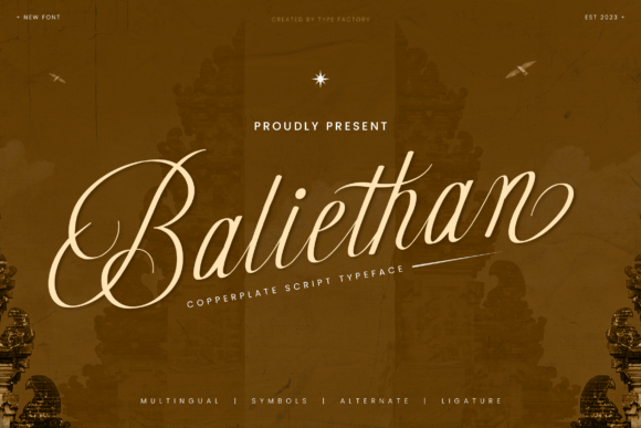 Baliethan: Where Copperplate Tradition Meets Modern Design Needs