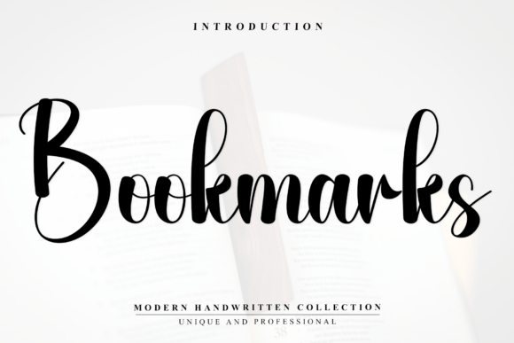 Bookmarks: A Modern Script for Timeless Branding