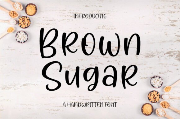 Brown Sugar: The Graceful Script Font for Elegant Design