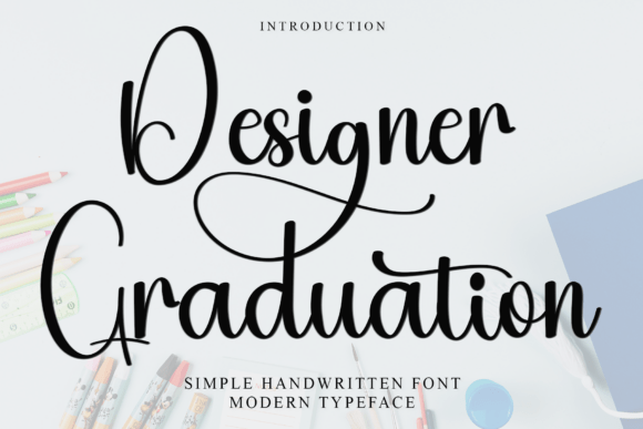 Designer Graduation: The Elegant Script for Memorable Designs