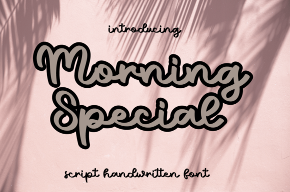 Designing with Heart: The Morning Special Font