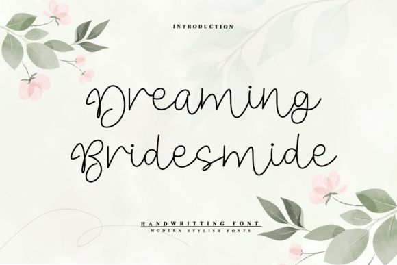 Dreaming Bridesmide: A Modern Script for Elegant Projects
