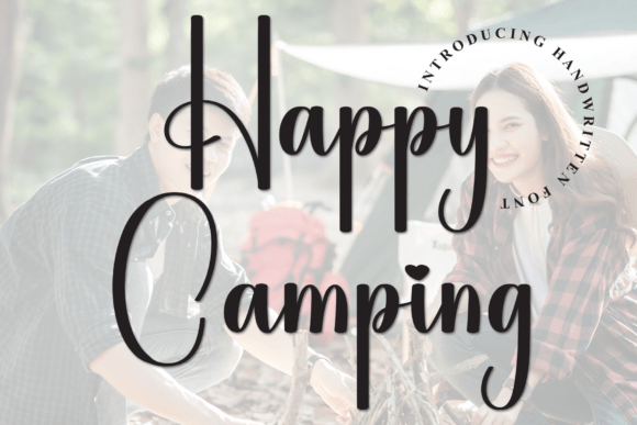 Happy Camping: Elevate Your Designs with a Stylish Handwritten Font