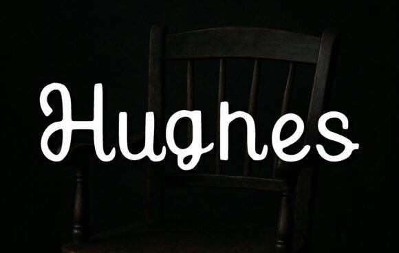 Hughes: A Modern Script Font for Authentic Branding