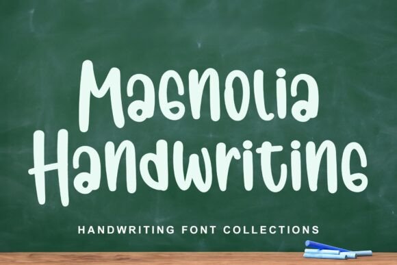 Magnolia Handwriting: Vintage Charm Meets Bold Design