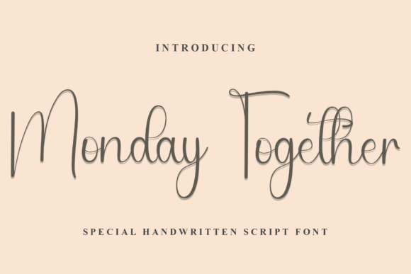 Monday Together: Adding an Elegant Handwritten Touch to Your Projects