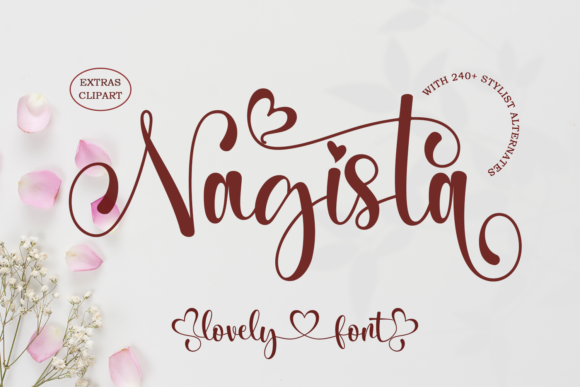 Nagista: A Modern Duo Font for Personalized Design