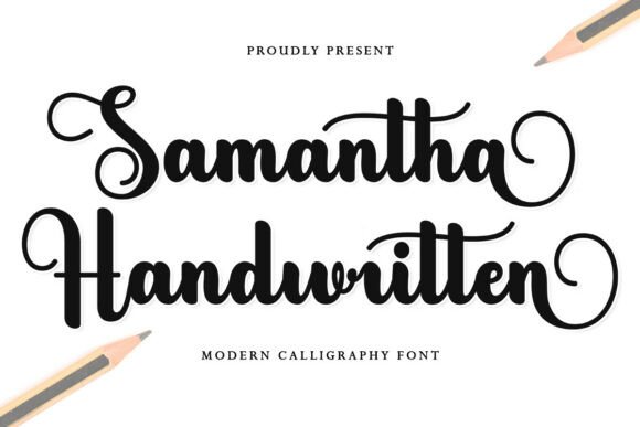 Samantha Handwritten: The Impactful Script for Luxury Design