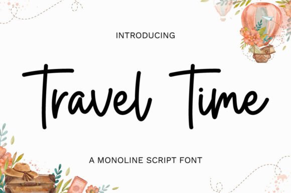 Travel Time: The Monoline Script for Modern Makers